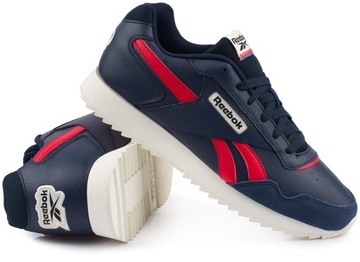 REEBOK GLIDE RIPPLE BUTY MĘSKIE SPORTOWE SKÓRZANE SNEAKERSY ORTHOLITE