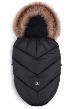 COTTONMOOSE ŚPIWÓR ZIMOWY MOOSE CZARNY