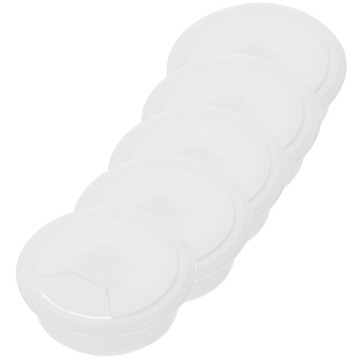 10 SZT. PRZELOTKA NA BIURKO 50 MM PRZEWÓD ORGANIZATORA KABLI