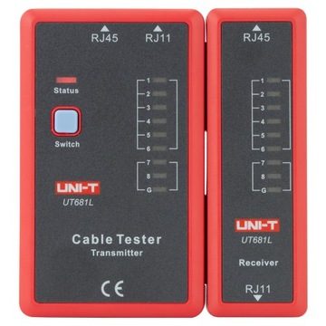 Тестер сетевых кабелей UT681L RJ45 RJ11