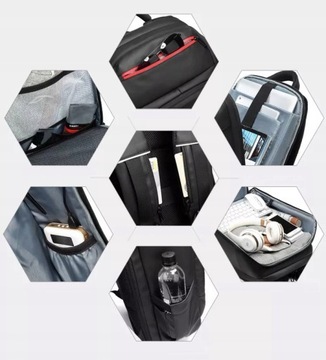 Рюкзак Eurocool/Nigeer для ноутбука EC-0003 USB 15,6 см.