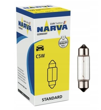 ŻAROWKA NARVA 12V C5W RURKA 35mmx11mm SV8.5 1SZT