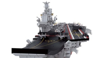 USS Enterprise (CVN-65) MEGA LARGE 1058 кирпичей
