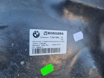 BMW 2 F22 M 240 PODBĚH LEVÉ PŘEDNÍ 7241845