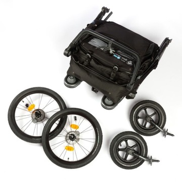 TFK Velo 2 Wózek sportowy / Przyczepka rowerowa Black