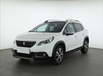 Peugeot 2008 I SUV Facelifting 1.6 BlueHDi 120KM 2016 Peugeot 2008 1.6 BlueHDi, Skóra, Navi, Klima, zdjęcie 1