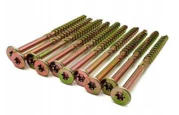 ВИНТЫ СТОЛЯНЫЕ ПО ДЕРЕВО CS 4x80 TORX С КОНИЧЕСКОЙ ГОЛОВКОЙ DOMAX 100 ШТ.