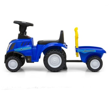 Трактор NEW HOLLAND T7 Milly Mally с прицепом