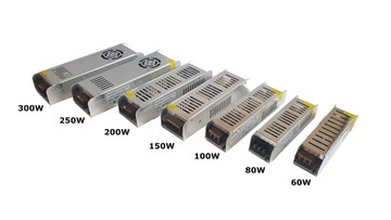 Модульный блок питания для светодиодных лент видеонаблюдения SLIM 12В 60Вт