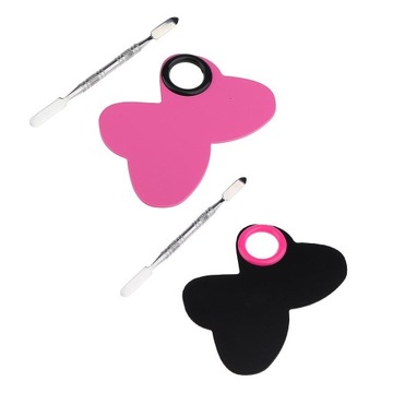 Mieszanie makijażu kosmetycznego Mieszanie z podkładem w kolorze różowym