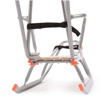 ДЕТСКИЕ САНКИ с толкачом, спинкой и капюшоном ТЕПЛЫЙ спальник-ягненок 510x