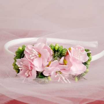 Повязка для волос первого причастия, венок из цветов первого причастия