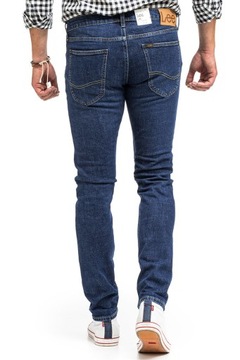 Męskie spodnie jeansowe dopasowane Lee LUKE W32 L32