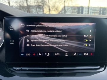 Skoda Octavia IV Kombi 1.5 TSI e-Tec Mild Hybrid 150KM 2023 Skoda Octavia Sportline 1.5 eTSI DSG FV23% Salon P, zdjęcie 17