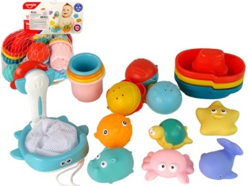 Тварини морські підсак човники, 17 елементів Lean Toys