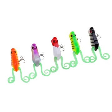 5Pcs Frog Artificial s For saltwater and