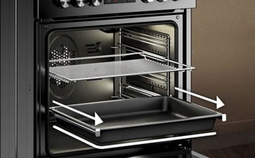 Кухня Beko FSMT61330DXT 60см 72л направляющие INOX