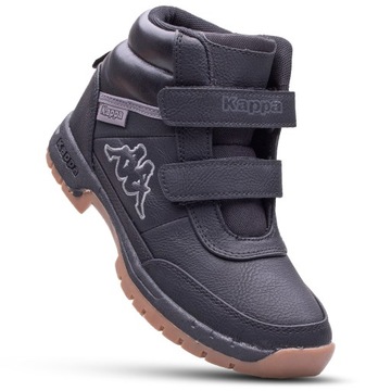 BUTY ZIMOWE DZIECIĘCE KAPPA TRAPERY NA RZEPY OBUWIE BRIGHT MID K 260239K