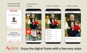 Цифровая фоторамка HDeye с Wi-Fi, 32 ГБ, 10 дюймов