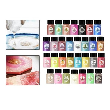 Порошковый пигмент Mica Powder Dye на 30 цветов