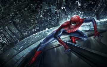 SPIDERMAN Naklejka na ścianę - plakat 70 cm K202
