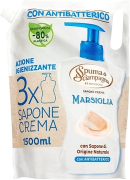 Spuma di Sciampagna Marsiglia mydło w płynie 1,5l