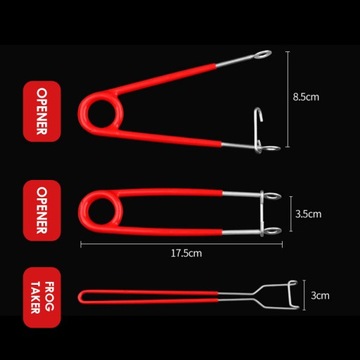 ОТКРЫВАНИЕ РТА ДЛЯ СНЯТИЯ ЯКОРЯ ЩУКА ЗАНДЕР ХИЩНИК СПИНИРУЮЩИЙСЯ 2в1