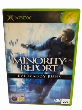 Minority Report Everybody Runs XBOX
