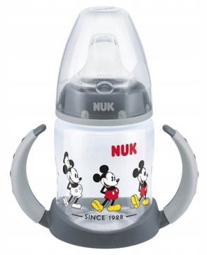 NUK Butelka kubek niekapek z uchwytami Myszka 150m