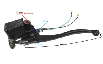 Главный тормозной цилиндр Моретти левый