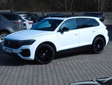 Volkswagen Touareg III SUV 3.0 V6 SCR TDI 286KM 2019 VW Touareg R-Line PL Full Wentyle Masaż Dynaudio Panorama Dociąg Matrix Hak, zdjęcie 37