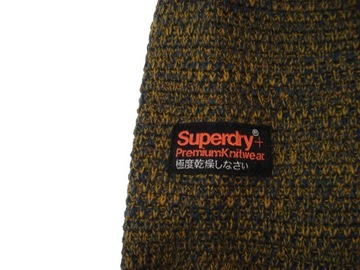 SUPERDRY NOWY Model Ciepły Męski Sweter JAPAN Style r L/XL