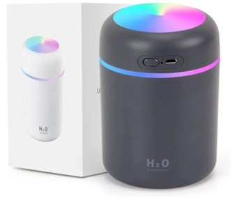 MINI NAWILŻACZ POWIETRZA DYFUZOR ZAPACHOWY RGB AROMATERAPIA LAMPKA NOCNA