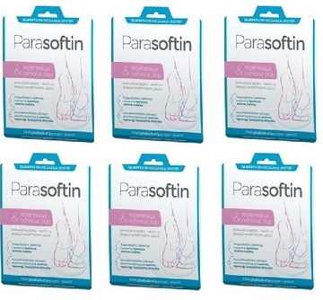 Parasoftin Skarpetki Do Stóp Złuszczające 6Sztuki
