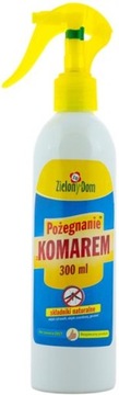 POŻEGNANIE Z KOMAREM I KLESZCZEM 300ml Zielony Dom