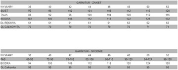 KLASYCZNY DAMSKI KOMPLET MARYNARKA+SPODNIE GARNITUR KOSTIUM GARSONKA