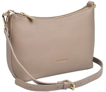 DAVID JONES Torebka Damska na ramię Listonoszka pasek LOGO crossbody