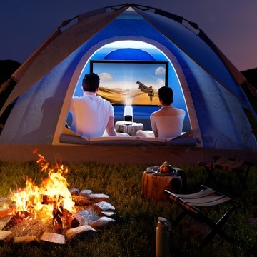 ПРОЕКТОР HY300 PRO 2024 НОВАЯ ВЕРСИЯ 4K WIFI ПОРТАТИВНЫЙ СМАРТ-ТЕЛЕВИЗОР НА Android