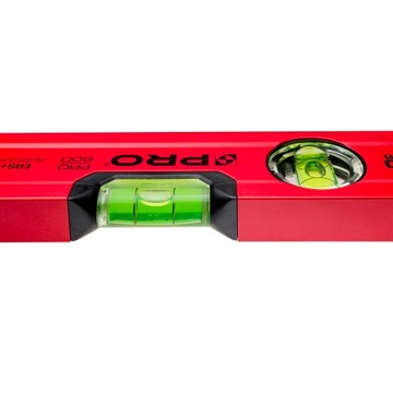 POZIOMNICA POZIOMICA PRO600 MALOWANA CZERWONA 30 CM System ERS+