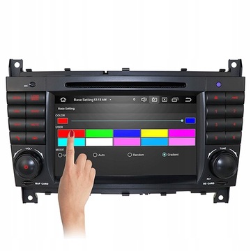 РАДИО GPS ANDROID Mercedes Benz CLC W203 2008-2010