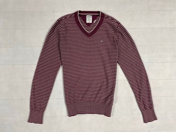Tommy Hilfiger denim sweter męski unikat logo M L