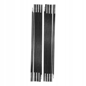 2PCS TENT BARS, 9-SECTION TENT FRAME