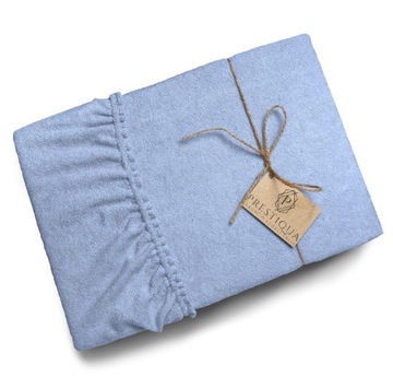 PRZEŚCIERADŁO PREMIUM 180x200 FROTTE BARDZO GRUBE