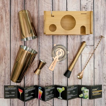 FABV ZESTAW BARMAŃSKI SHAKER DO DRINKÓW UK