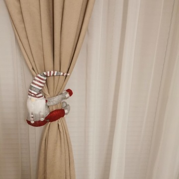 САНТА-КРЕПЛЕНИЕ ДЛЯ ШТОР РОЖДЕСТВЕНСКОЕ УКРАШЕНИЕ