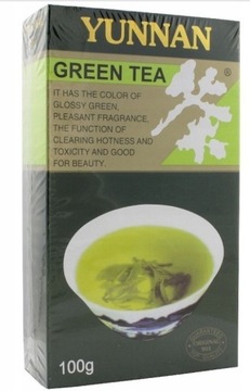 Herbata zielona Yunnan 901 liść 100g