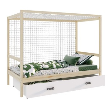 Łóżko BRAMKA FOOTBALL piłkarska 160x80 + szuflada