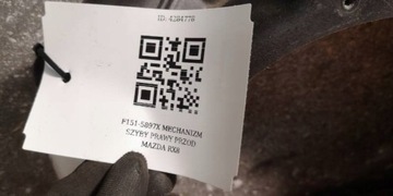 F151-5897X MECHANIZMUS OKNO PRAVÝ PŘEDNÍ MAZDA RX8
