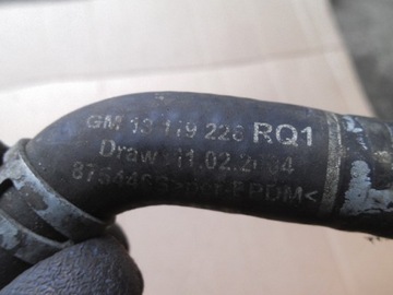 TRUBKA WAZ PŘÍVOD VODY OPEL VECTRA C 1.9 CDTI 13119226