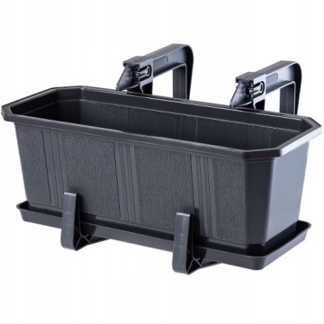 BALCONY BOARD 40 см цветочный горшок горшок держатель балкон ручки